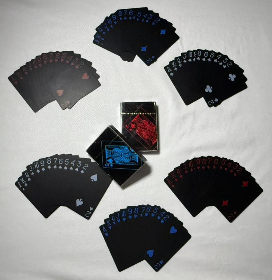 Plastic deck of cards