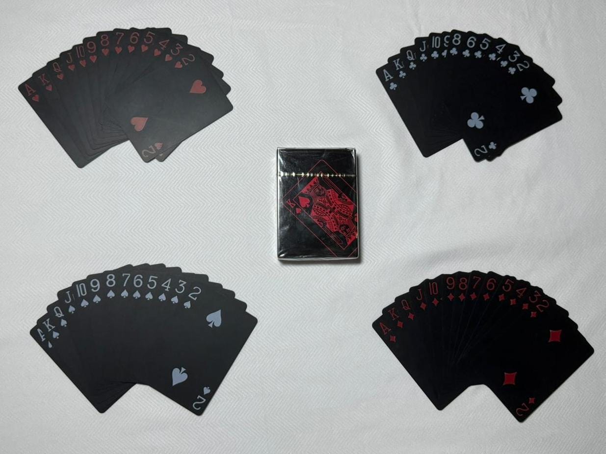 Plastic deck of cards