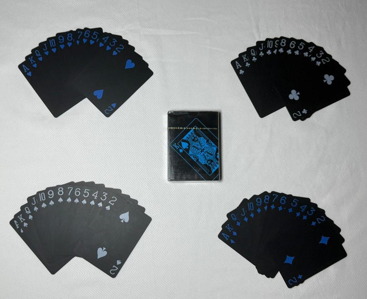 Plastic deck of cards